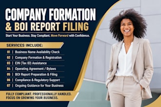 do US company formation and boi report filing