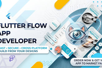 build flutterflow app flutter app flutter flow bubble app mobile app developer