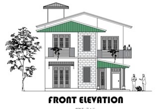draw professional 2d floor plans and architectural drawings in autocad