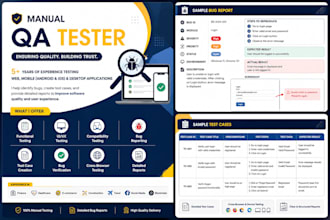 do all types of testing for websites, web applications, android and ios