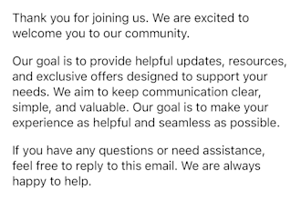 write professional email copies for your business