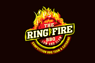 design food restaurant cafe bakery dessert bbq logo