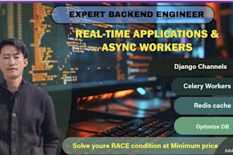 build real time web apps and fix race conditions using django channels