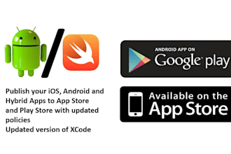 publish and submit your ios or android app to app store and google play