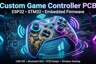 pcb design esp32 firmware