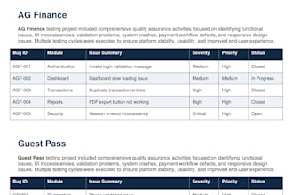 do manual QA testing for your web and mobile application