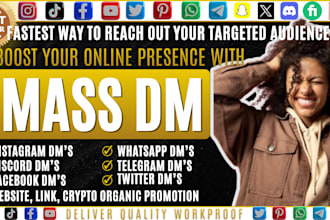 send whatsapp bulk mass dm cold outreach and promote your whatsapp community