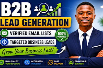 do targeted b2b lead generation and email list building