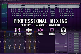 professionally mix your vocals or beat