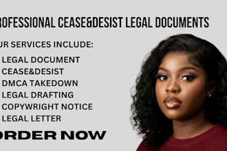 write cease and desist letter dmca takedown and copyright notice