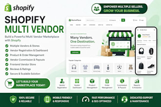 create shopify multi vendor ecommerce marketplace website via dokan webkul