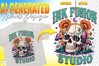 convert ai artwork into dtf dtg print ready png files