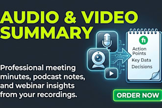 summarize and analyze your podcast, video or zoom meeting