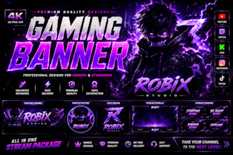 design premium gaming branding package