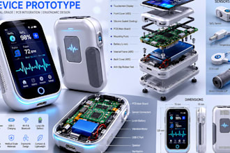 develop medical cad enclosure solidwork healthcare product prototype development