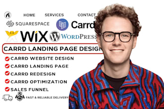 design carrd website redesign carrd website carrd landing page carrd co