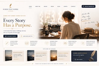 design squarespace author website book author website ebook landing page website