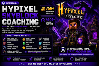 teach you how to play hypixel skyblock