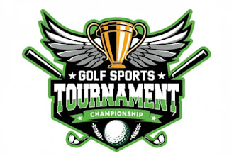create a wonderful golf logo design