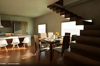 diseñaré tus planos arquitectónicos y haré el render 3d