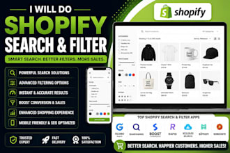 do shopify search and filter globo searchanise boost rapid xcloud simon sobooste