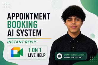 automate appointment booking with ai chatbot systems