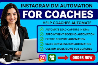 setup manychat instagram dm automation for coaches
