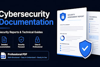 create professional cybersecurity reports and documentation