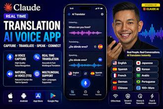 do real time translation multilingual translation ai voice capture audio tts app
