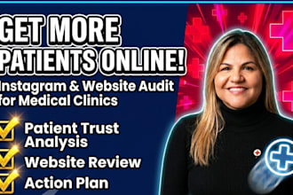 audit your medical practice instagram and website to attract more patients