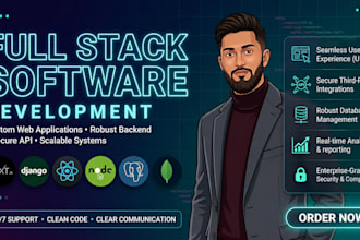 custom business web applications with frontend and backend