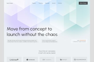 design and develop a responsive website in framer