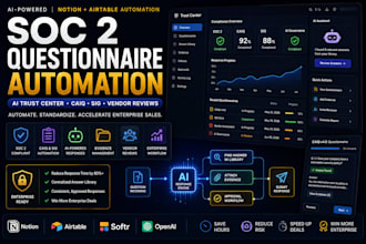 automate soc 2 compliance security questionnaire using notion airtable web app