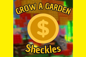 give you sheckles in grow a garden, roblox