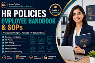 create professional HR policies employee handbook and sops