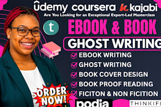 write KDP book as ebook writer, ebook ghostwriter, ghost book writer