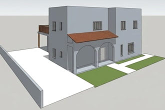 model your 2d plan