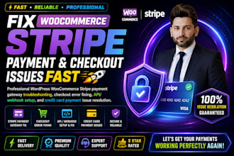 fix wordpress woocommerce stripe payment gateway, checkout errors credit card