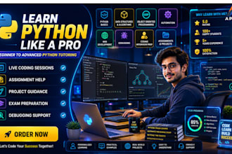 be your python tutor and teach you python programming