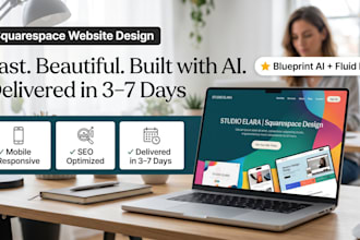 a stunning squarespace website for your business