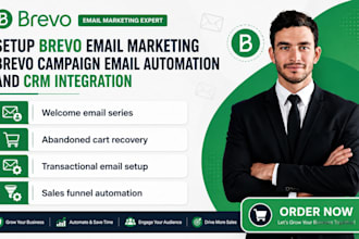 setup brevo email marketing brevo campaign email automation and crm integration
