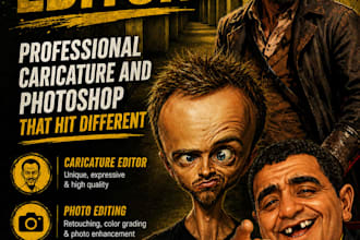 create your caricature character or your character in games