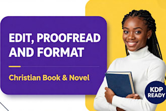 do christian book formatting novel editor, book proofreading and book editing