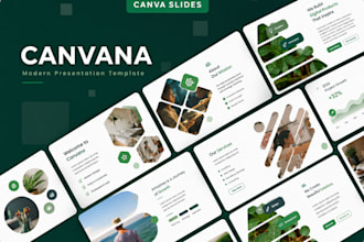 design canva presentation and editable slide templates