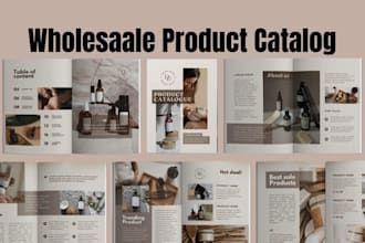 design b2b sales product catalog linesheet flipbook for wholesales distributor