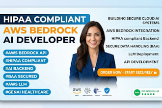 aws bedrock developer AWS bedrock API hipaa compliant AWS ai backend AWS llm