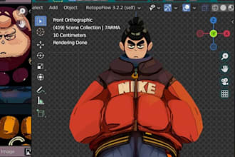 create 3d game characters for unity unreal and animations