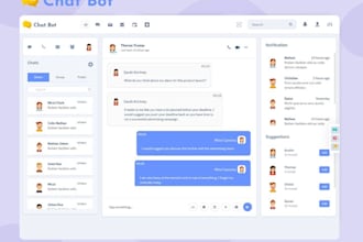 build ai chatbot, stock market dashboard, chat app, job portal, video calling