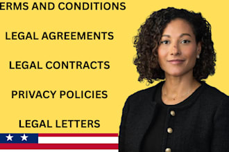 expertly draft contracts, terms and conditions and agreements
