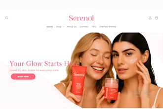 design skincare shopif store